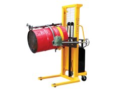 半電動多功能油桶倒料車